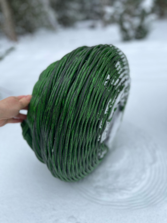 Кашпо из искусственного ротанга сырник-чука 5 л